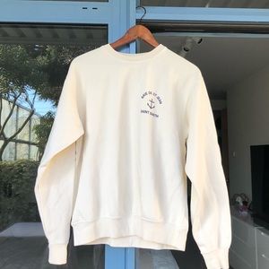 Brandy “Baie De Saint Jean, Saint Barthe” CrewNeck